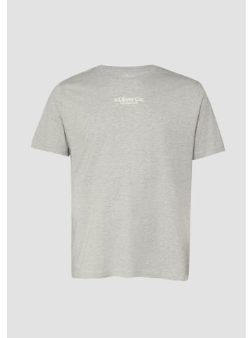 s.Oliver T-Shirt in 94D1_grau meliert