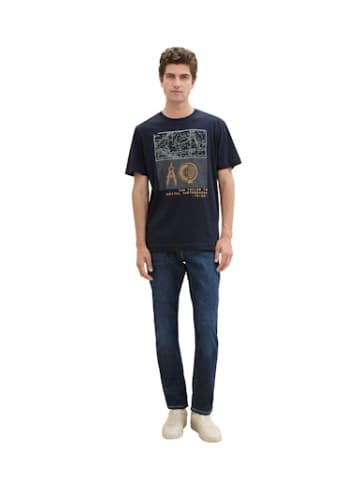 Tom Tailor Print T-Shirt für Herren in kombi