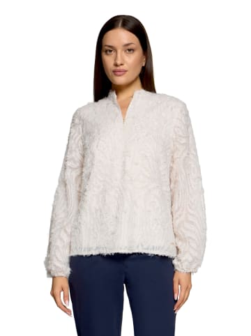 BETTY & CO Schlupfbluse mit Struktur in cream