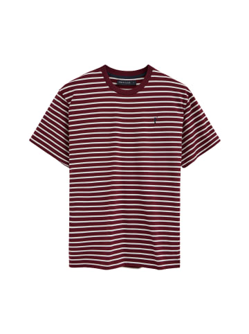 Polo Club T-Shirt RIGBY GO TSHIRT BORNEO in Granat-Rohfarbe