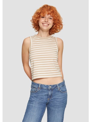 QS T-Shirt in 83G0_beige