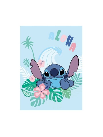 Lilo & Stitch Fleecedecke – Kuscheldecke Flanell 100x140