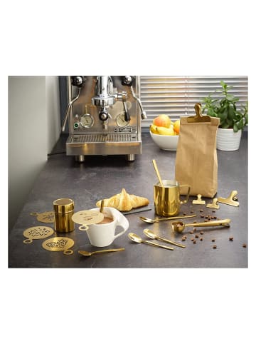 Echtwerk 23 tlg. Set Kaffeezuberhör-Set "Barista Art" 600 ml in Gold