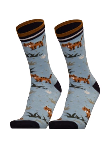 UphillSport Socken 'TIGER' 2er Pack in Blue