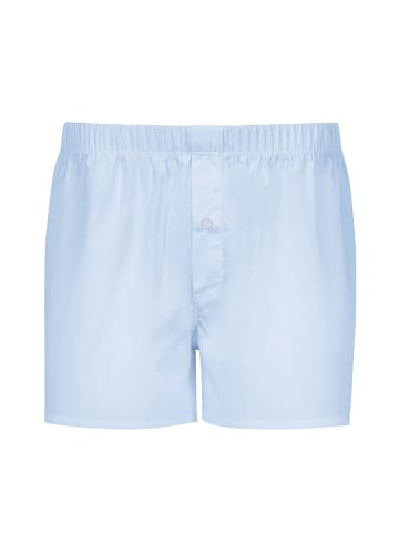 Hanro Boxershorts Fancy Woven in Hellblau