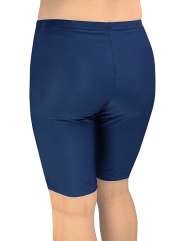Aquarti Damen Schwimmradler Badehose große Größen in dunkelblau