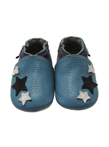 Yalion Baby Krabbelschuhe 3-Sterne in Blau