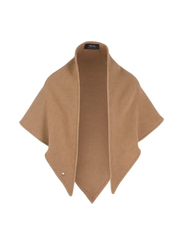 MARC CAIN COLLECTIONS Einzigartiges Wollmix-Tuch in Tannin