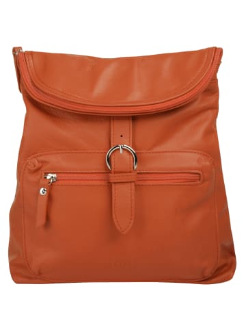 Forty degrees Rucksack echt Leder in orange