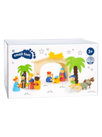 small foot Lernspielzeug Design Spielset Holzkrippe 3945 in Mehrfarbig