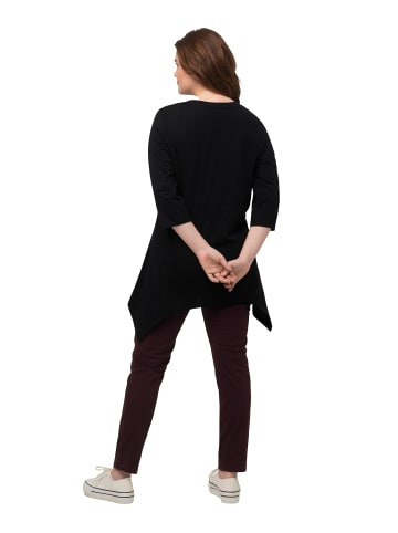 Ulla Popken Shirt in schwarz