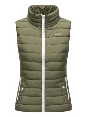 Marikoo Steppweste Reimii in Olive
