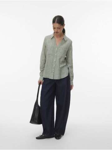 Vero Moda Langarmbluse in Laurel Wreath