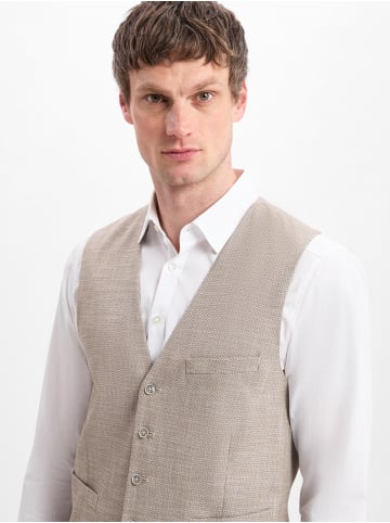 Finshley & Harding Baukasten-Weste Max in beige - 0004