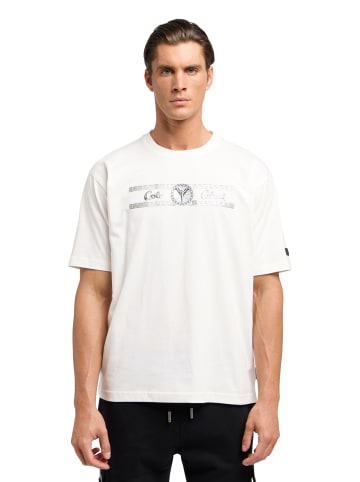 Carlo Colucci T-Shirt Di Pastena in Weiß