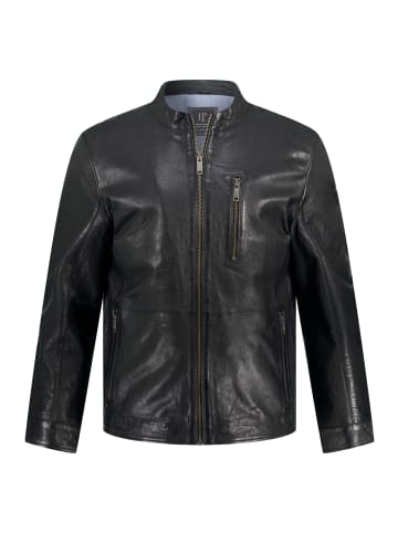 JP1880 Lederjacke in schwarz