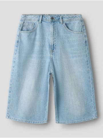 TWO SOON Jeansshorts in Light Blue Denim