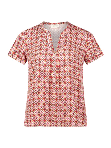 CARTOON Blusenshirt mit Rüschen in Cream/Rosé