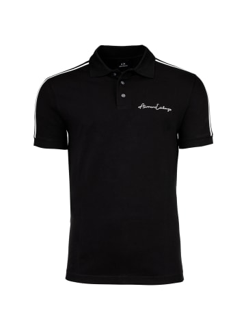 Armani Exchange Poloshirt in Schwarz