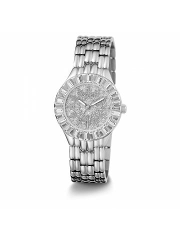 Guess Analoguhr für Damen in silber