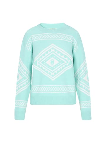 IZIA Women Sweater in aqua