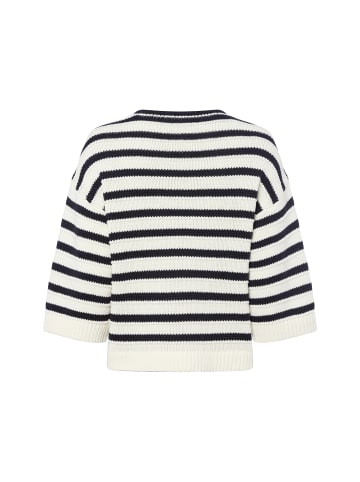 MOSS COPENHAGEN Pullover MSCHLeika Jillena in ecru marine - 0001