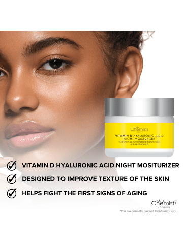 Skinchemists Vitamin D Hyaluronsäure Nachtpflege 50ml