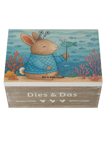 Mr. & Mrs. Panda Geschenkbox Fische Astrologie Design ohne Spruch in Weiß
