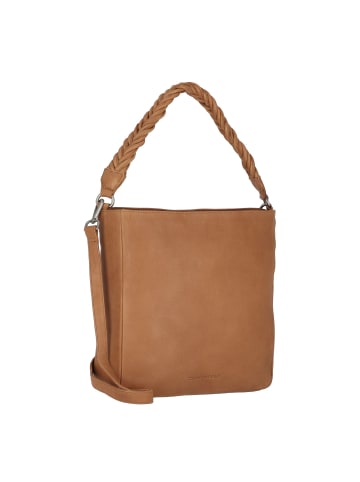 Cowboysbag Edmonton Schultertasche Leder 29 cm fawn
