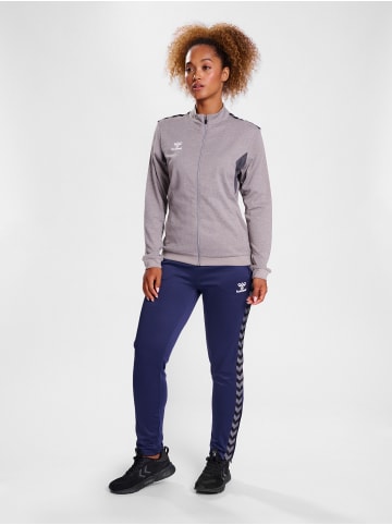 Hummel Reißverschluss Jacke Hmlauthentic Damen in GREY MELANGE