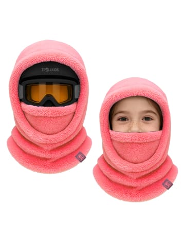 Trollkids Fleece Balaclava in mulberry/orchid