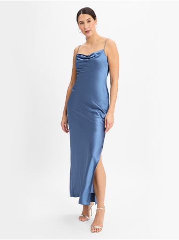 Marie Lund Abendkleid in indigo - 0002