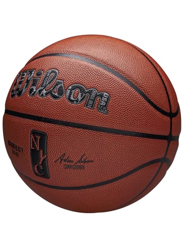 Wilson Wilson NBA Authentic City Ball in Orange