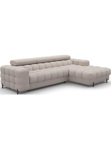 MF Design Fenro Recamiere Rechts in Beige -  (L) 181 x (B) 285 x (H) 93 cm