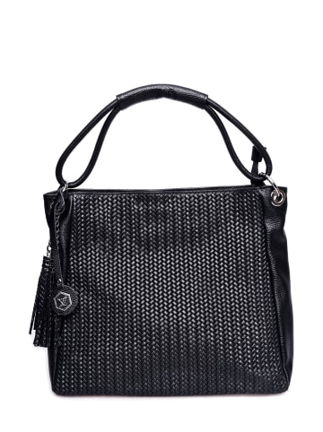 Luisa Vannini Henkeltasche in Schwarz