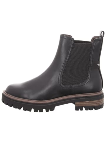 Tamaris Reißverschlussstiefelette in schwarz