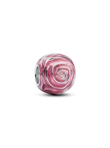 Pandora Silber Charm Rose