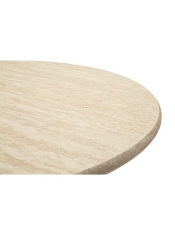 Mauro Ferretti Grüner und cremefarbener Bartisch aus Holz und Metall (Ø 60 x 106 cm)