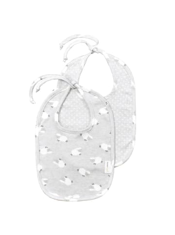 SlumberOrganix Bio Lätzchen 2er-Pack in Weiß