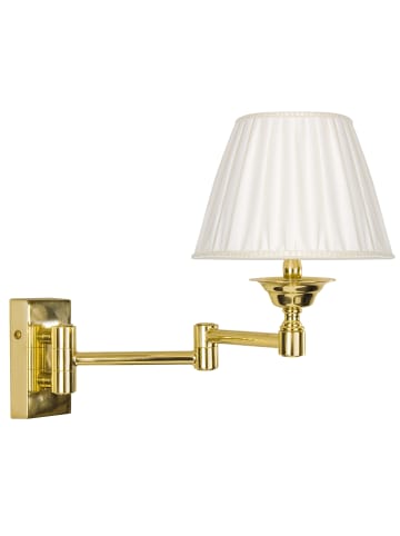 Licht-Erlebnisse Wandlampe in Gold