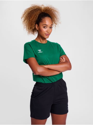 Hummel T-Shirt Hmlgo Damen in EVERGREEN