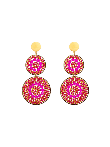 IZIA Women Earrings in Pink