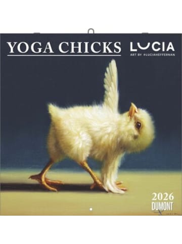DuMont Kalenderverlag Kalender - DUMONT - Yoga Chicks 2026 - Broschürenkalender 30x30 cm - Lusti