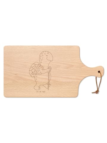 Mr. & Mrs. Panda Käsebrett Schildkröte Wanderer ohne Spruch in Transparent