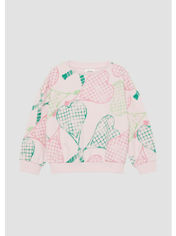 s.Oliver Sweatshirt in 41A2_zartrosa