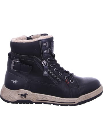 Mustang Schnürboots Mit Tex-Membran in schwarz