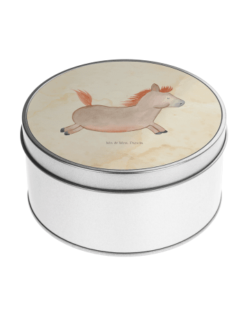 Mr. & Mrs. Panda Metalldose Pferd Springen ohne Spruch in Vintage