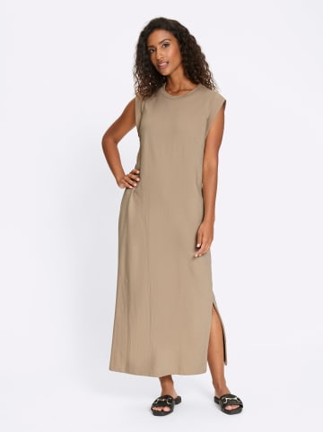 Heine Sweatkleid in beige