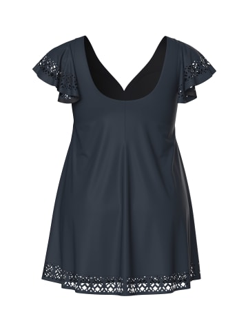 Ulla Popken Badeanzug in marine