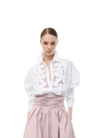NENETTE Bluse FELICITA Weiß